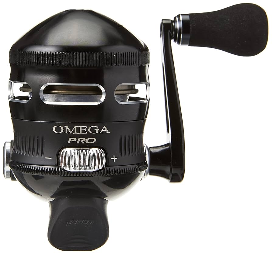 Zebco Omega Pro リール Zebco Omega ZO3PRO Spincast Fishing Reel, Spincasting Reels